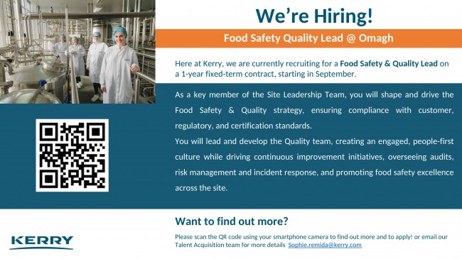 FOOD SAFETY QUALITY LEAD
